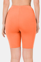 Zenana High Waist Bermuda Shorts OutfitFlow